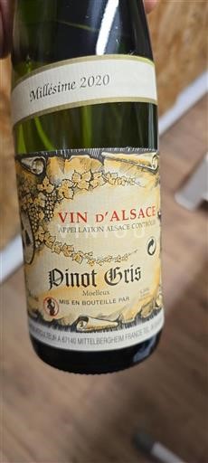 Alsazia Grand Cru Pinot Gris 2020