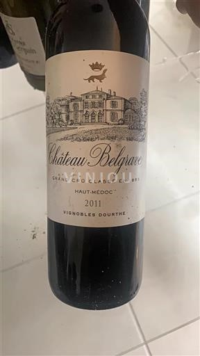 Bordeaux Haut-Médoc Grand Cru Belgrave 2011