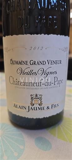 Rhônetal Châteauneuf-du-Pape Domaine Grand Veneur Vieilles Vignes 2012