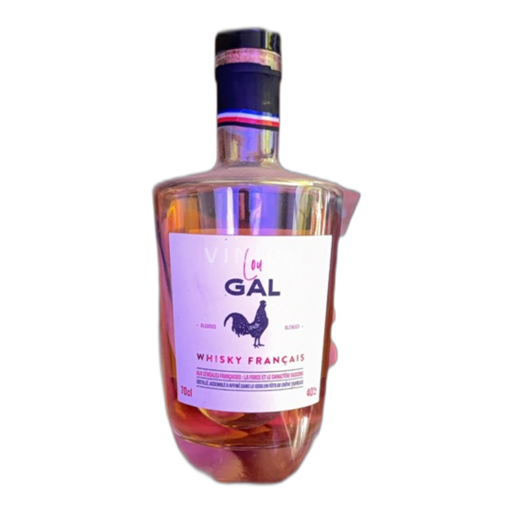 Whisky Blended Whisky Lou Gal de la distillerie : Alb wine and spirit Lagarde 3 ans d'âge distillé en 2023 France