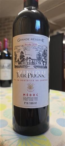 Bordeaux Médoc Tour Prignac Grande Réserve 2010