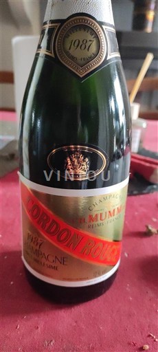 Samppanja G.H. Mumm Cordon Rouge 1987