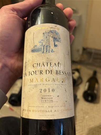 Bordeaux Margaux Cru Bourgeois Château La Tour de Bessan 2010