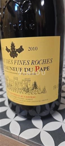Rhônetal Châteauneuf-du-Pape Château Des Fines Roches 2010