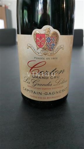 Burgundija Corton Grand Cru Capitain-Gagnerot Les Grandes Lolières 2018