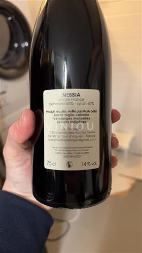 Provence Ikke specificeret Les Passages Nebbia Ikke årgangsbestemt