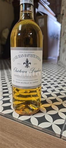 Bordeaux Premières Côtes de Bordeaux Château Dudon Jean-Baptiste Dudon 2004