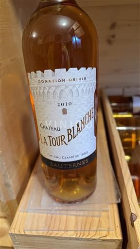 Bordeaux Sauternes Premier Cru Château La Tour Blanche 2010