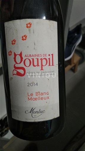 Sørvest Côtes de Gascogne Monluc Aubaines de Goupil 2014