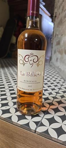 Burdeos Bordeaux Baron Philippe de Rothschild La Bélière 2015