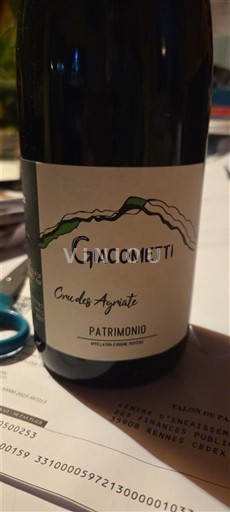 Corsica Patrimonio Giacometti Cru des Agriate 2021