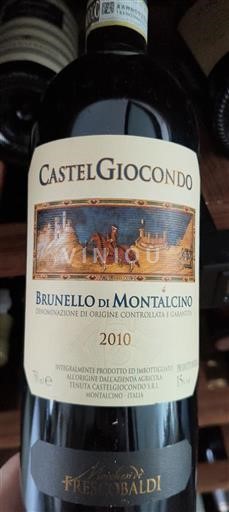Toscana Brunello di Montalcino Castelgiocondo 2010