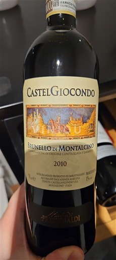 Toscana Brunello di Montalcino Castelgiocondo 2010