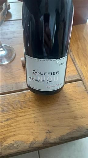 Burgundsko Mercurey Premier Cru Gouffier Clos L%27%c3%89v%c3%aaque 2023