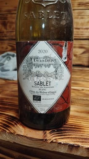 Údolí Rhôny Côtes-du-Rhône-villages Enclos Divin Réserve du Souverain 2020