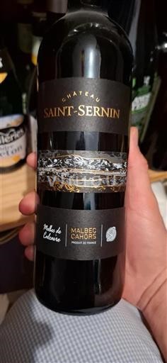 Sud-Ovest Cahors Château Saint-Sernin Malbec de Calcaire 2018