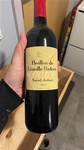 Burdeos Saint-Julien Léoville Poyferré Pavillon de Léoville Poyferré 2013