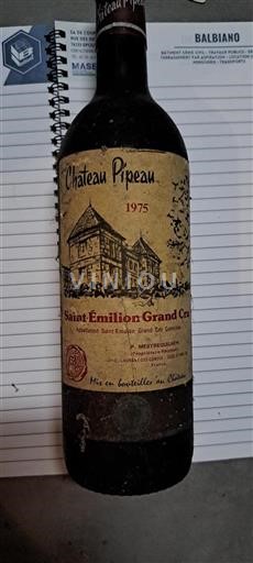 Bordeaux Saint-Émilion Grand Cru Château Pipeau 1975