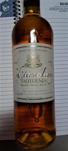 Bordéus Sauternes Château Lang 2014
