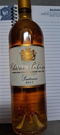 Burdeos Sauternes Premier Cru Château Suduiraut 2011