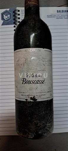 Südwestfrankreich Madiran Château Bouscassé 1988