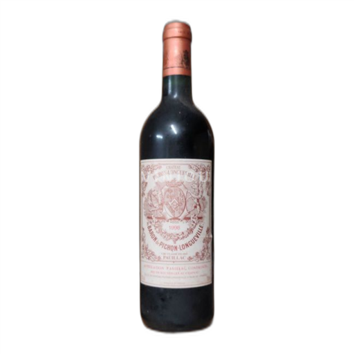Bordeaux Pauillac Grand Cru Château Pichon-Longueville Baron de Pichon-Longueville 1998