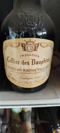 Rhônetal Côtes-du-Rhône-Dörfer Cellier des Dauphins Tradition 2011
