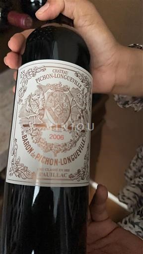 Bordeaux Pauillac Grand Cru Château Pichon-Longueville Baron 2006