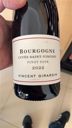 Bourgogne Vincent Girardin Saint-Vincent 2022