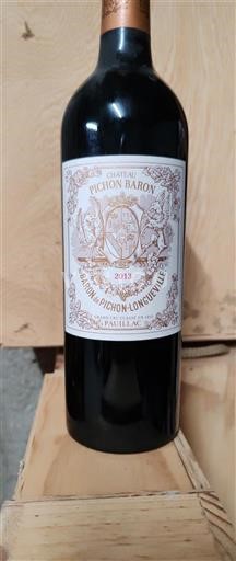 Bordeaux Pauillac Grand Cru Château Pichon Baron 2013