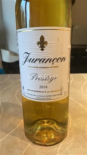 Sydväst Jurançon Cave de Gan Prestige 2018