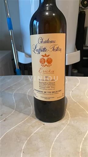 Lounais-Ranska Pacherenc-du-vic-bilh Château Laffitte-Teston Ericka 2013