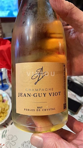 Champagne Sâm-panh Jean-Guy Viot Perles de Crystal Không niên vụ