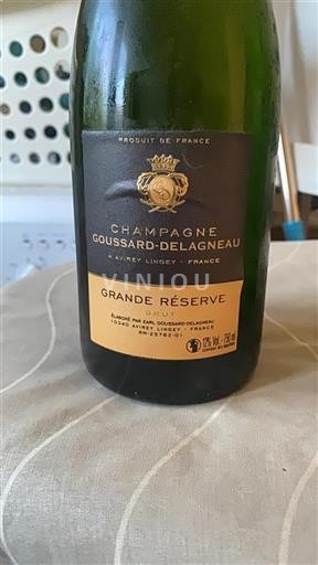 Champagne Champagner Goussard-Delagneau Grande Réserve Ohne Jahrgang