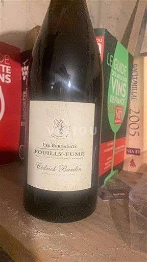 Thung lũng sông Loire Pouilly-fumé Cédrick Bardin Les Bernadats 2023