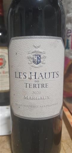 Burdeos Margaux Château Tertre Les Hauts 2020