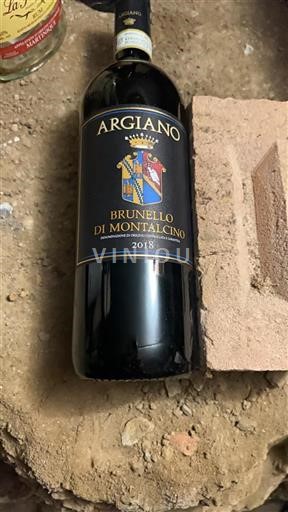Toscana Brunello di Montalcino. Argiano 2018