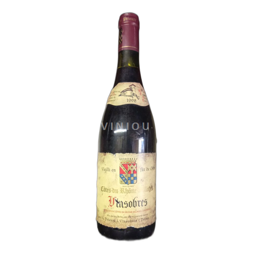 Údolí Rhôny Côtes-du-Rhône-villages Vignerons Réunis de Vinsobres 1998