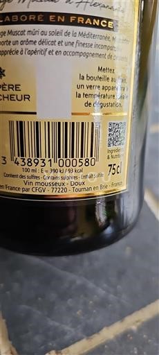 Alsace Muscat Muscat Alexandrie Non-Vintage