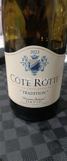Rhônevallei Côte-rôtie Domaine Bertrand David Tradition 2023