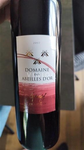 Genève Niet gespecificeerd Domaine Des Abeilles Or Gamay de Satigny 2017