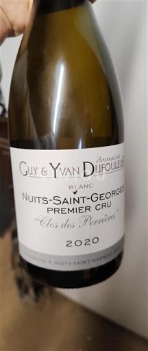 Burgundija Nuits-Saint-Georges Premier Cru Guy & Yvan Dufouleur Clos des Perrières 2020
