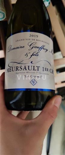 Bourgogne Meursault Premier Cru Domaine Gauffroy & fils Les Charmes 2019