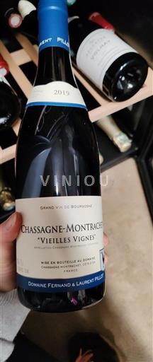 Burgundi Chassagne-Montrachet Domaine Fernand & Laurent Pillot Vieilles Vignes 2019