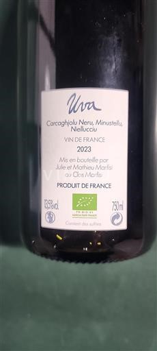 Córsega Não especificado Clos Marfisi Uva 2023