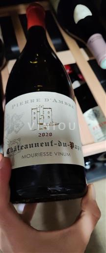 Rhône-dalen Châteauneuf-du-Pape Mouriesse Vinum Pierre d'Ambre 2020