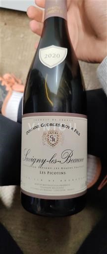 Borgonha Savigny-lès-Beaune Domaine Georges Roy & Fils Les Picotins 2020