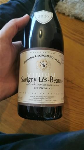 Bourgogne Savigny-lès-beaune Domaine Georges Roy & Fils Les Picotins 2020