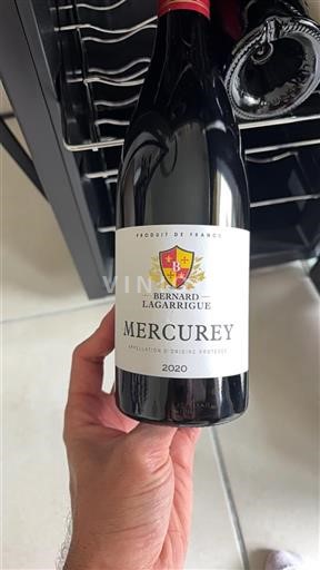 Borgonha Mercurey Bernard Lagarrigue 2020