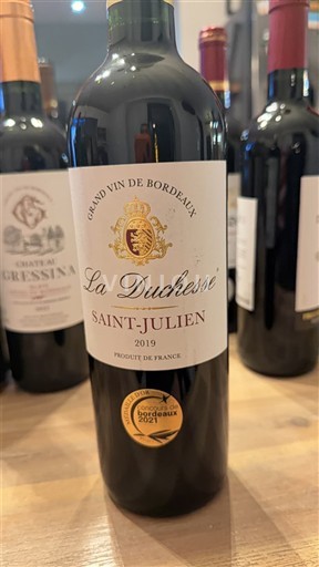 Bordeaux Saint-Julien La Duchesse 2019